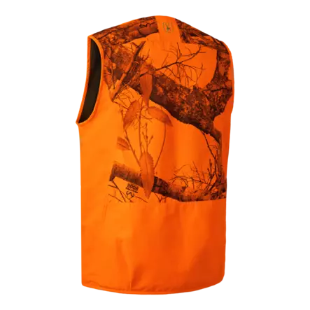 Deerhunter Eagle Waistcoat REALTREE EDGE Safety Orange - Jagdjacken für Männer - 5702827233290 - 2