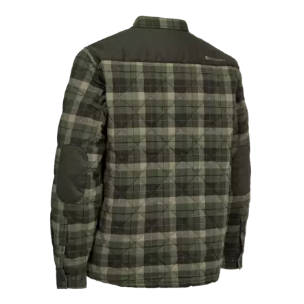Deerhunter Elbert Padded Shirt Jacket Green Check - Jagdjacken für Männer - 5702827237090 - 2