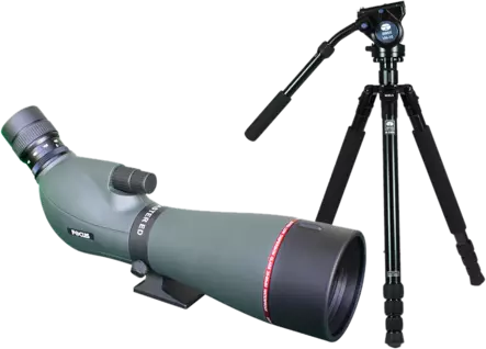 Kit Focus Viewmaster ED 20-60x80, with Sirui R2004+VH10 - Spektive - 7391879050900 - 1