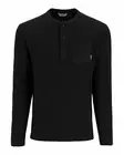Simms Highline Henley Black - Hemden - 694264659700 - 2