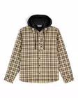 Simms Coldweather Hooded Shacket Wakemup Plaid: Cork - Andere Jacken - 694264695760 - 2