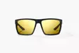 Bajio Stiltsville Black Matte Yellow Mirror Glass - Glaslinsen - 840290928550 - 2