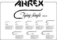 Ahrex HR410 Tying Single - Lachsfliegenhaken - 655043957820 - 2