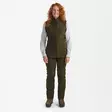 Deerhunter Lady Eagle Fleece Waistcoat Tarmac Green - Jagdjacken für Frauen - 5702827225400 - 5