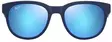 Maui Jim Maoli - Matte Dark Blue Frame with Blue Hawaii Lens - Kunststofflinsen - 603429079840 - 2