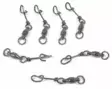 Mustad Fastach Clip BB #2 7kpl - Karabiner und Wirbel - 023534424210 - 1