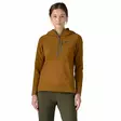 Patagonia W's R2 CrossStrata Pullover Shelter Brown - Fleece-Hemden - 196924576520 - 2
