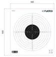 Pistol Target 55 x 55 - Schießscheiben - 6438407014650 - 1