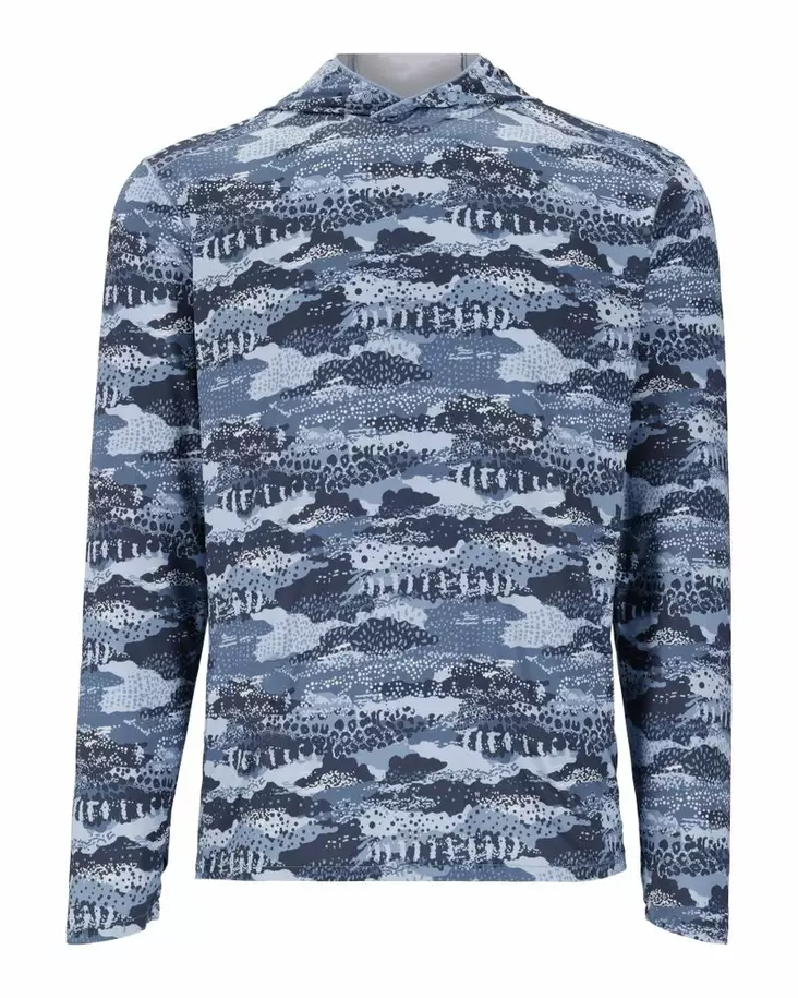 Simms BugStopper Sflex Hoody Shroud Selvedge - Sweatshirts - 694264679760 - 2