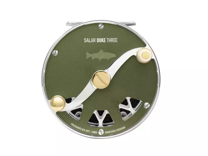 Frödinflies Salar Duke Reel - Matte Hunter Green - Andere Fliegenrollen - 7340154614320 - 1