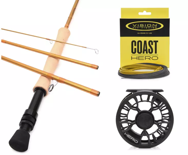 Vision Coast Hero Sea Trout Combo - Vision-Fliegenruten - RES6417512839990 - 1