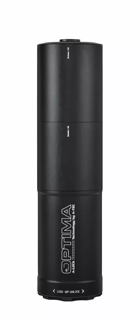 A-Tec Optima 60 .338 A-Lock - Schalldämpfer für Präzisionsgewehre - 62850033860 - 1