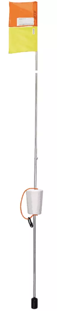 Ahti Pyydysmerkki 2-lippuinen 2,4m - Zubehör - 6418252132440 - 1