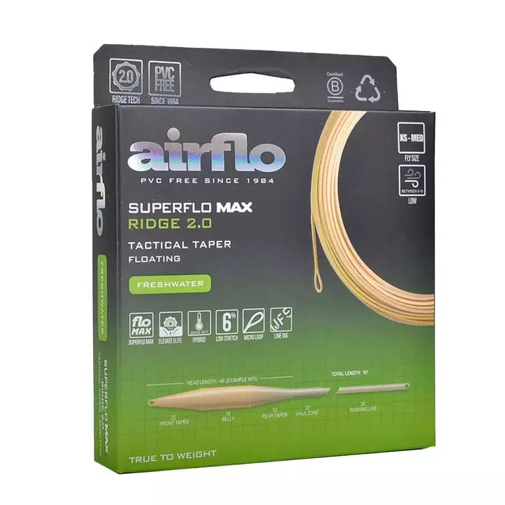 Airflo Superflo Max Ridge 2.0 Tactical Taper Float - Schwimmend - 614910105450 - 1
