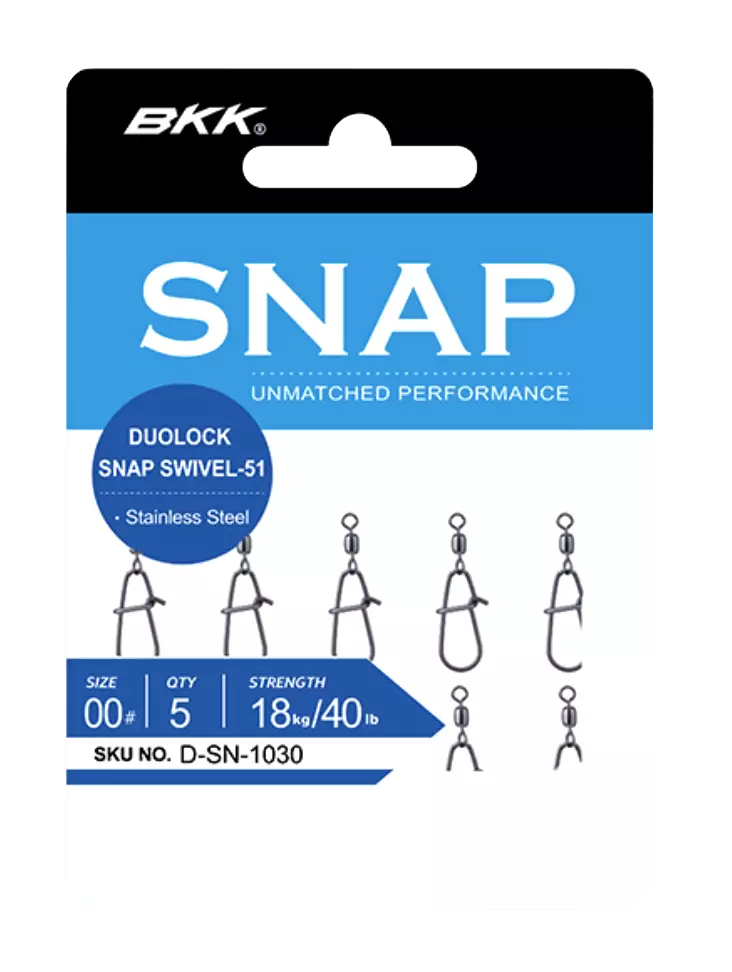 BKK Duolock Snap Swivel 51 - Sprengringe - 6939067083180 - 1