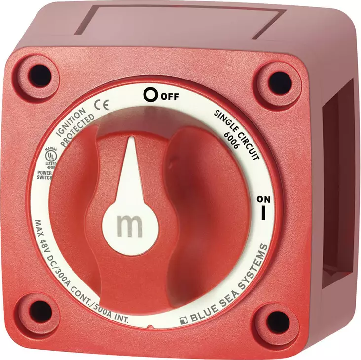 Blue Sea Battery Mounth Switches 2-position - Batteriezubehör - 632085060060 - 1