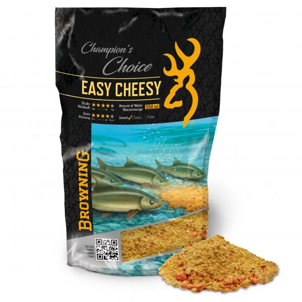 Browning Groundbait Easy Cheesy 1kg - Köder - 4029569397020 - 1