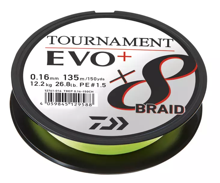 Daiwa Tournament 12761-008 - Geflochtene Schnüre - 4059845129540 - 1