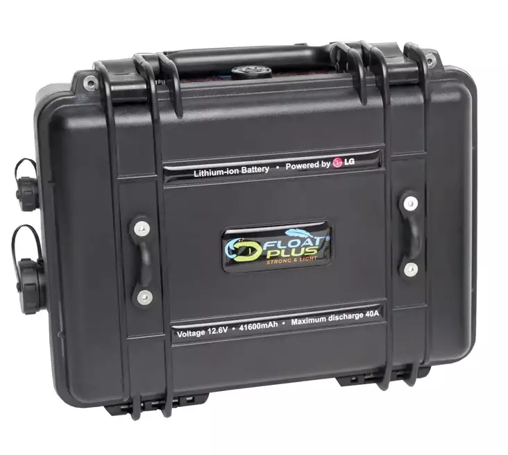 Float Plus 12,6V 41,6Ah Lithium Ion Battery in Stormcase - Belly-Boote - 1302202220 - 1