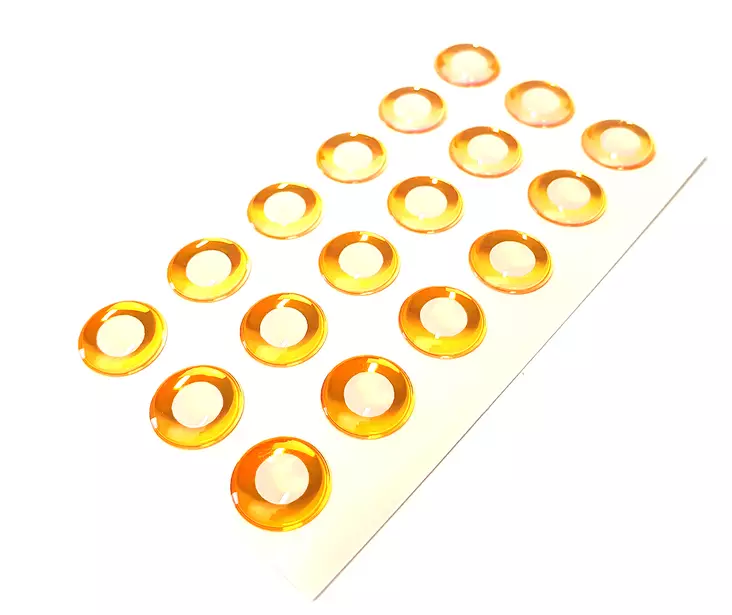 Fly-Dressing Epoxy Eyes 11mm -tarrasilmät - 3D-Augen - 402004000090 - 1