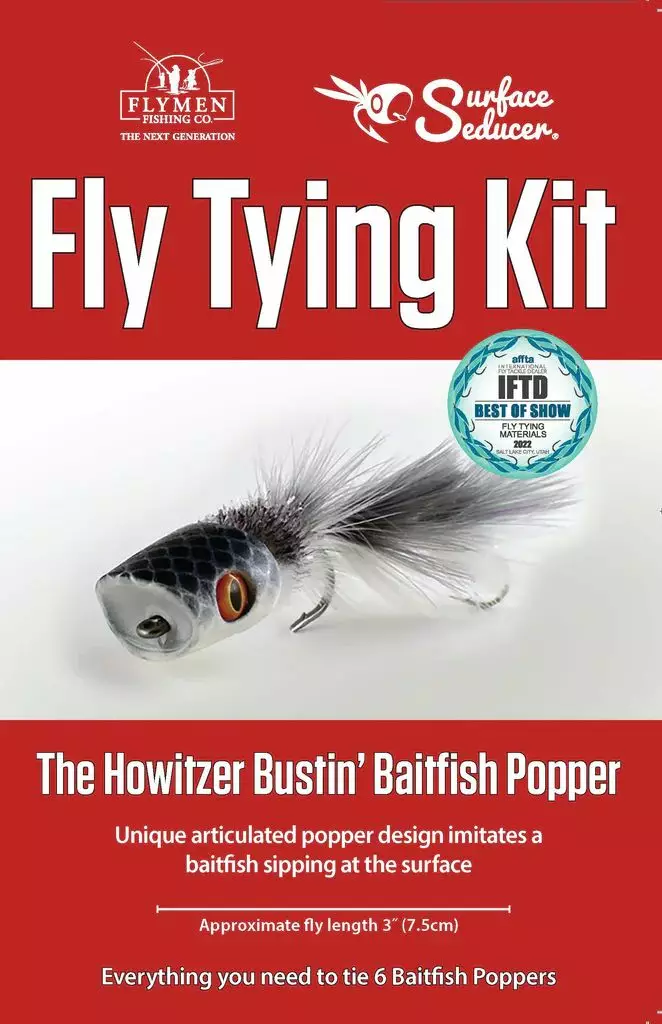 Flymen Fly Tying Kit Howitzer Popper - Fliegenbindesortimente - 765855275170 - 1