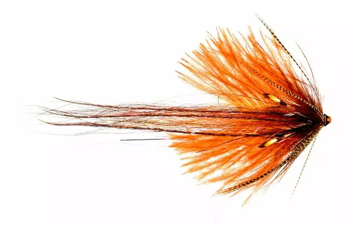 Frödin Flies Butterfly Fiery Brown - Tube Fliegen - 7340154606110 - 1