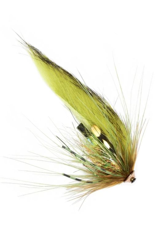Frödin Flies Sea Trout Spey Olive Z Spey - Tube Fliegen - 7340154606370 - 1