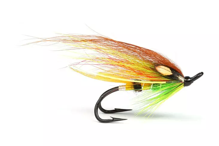 Green Highlander #6 - Doppelhaken-Lachsfliegen - 7033840120600 - 1