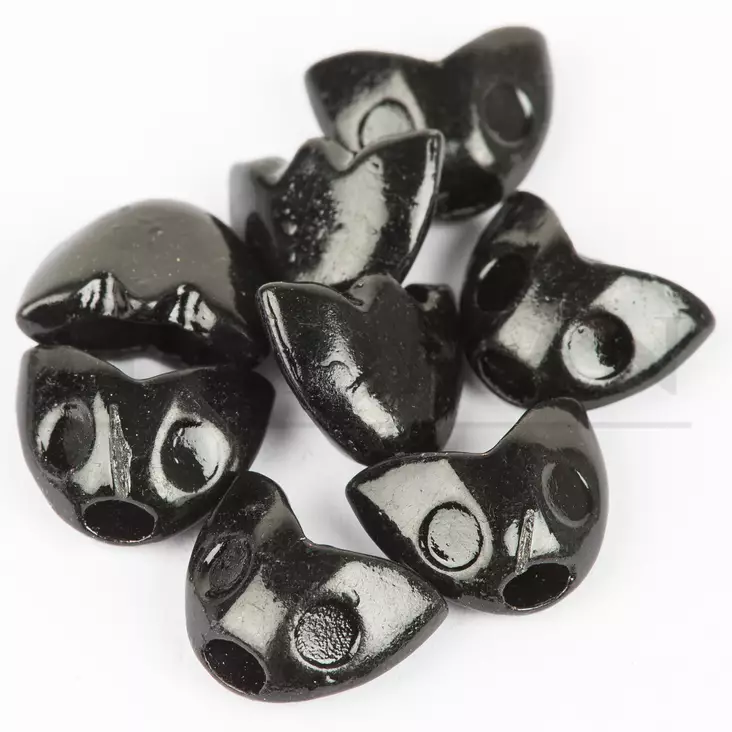 Grimman Sculpin Head + 3D Eyes 15x11mm - Beschwerte Augen - 11808030 - 1