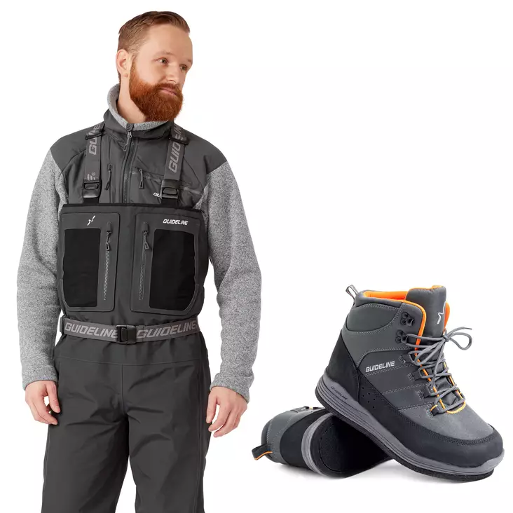 Guideline Laxa 2.0 Wader and Felt Boot - Watausrüstung-Kombinationen - 2035002039S40 - 1