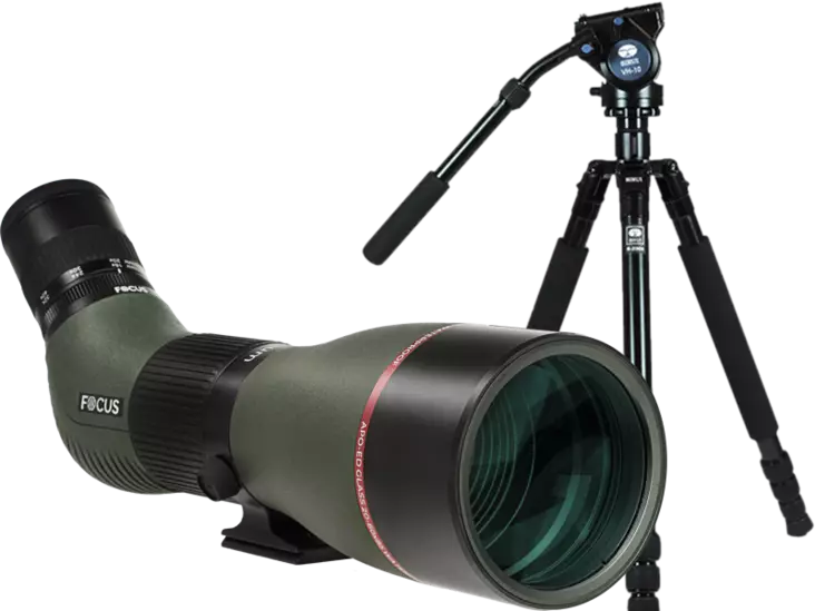 Kit Focus Optimum ED 20-60x85 with Sirui R2004+VH10 - Spektive - 130600 - 1