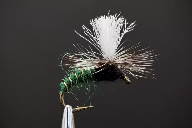 Klinkhamer Green Salmon Dry Fly - Andere Fliegen - 8859202531100 - 1