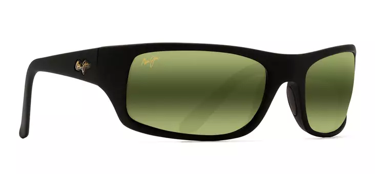 Maui Jim Peahi - Matte Black Frame with HT Lens - Glaslinsen - MM202-040 - 1