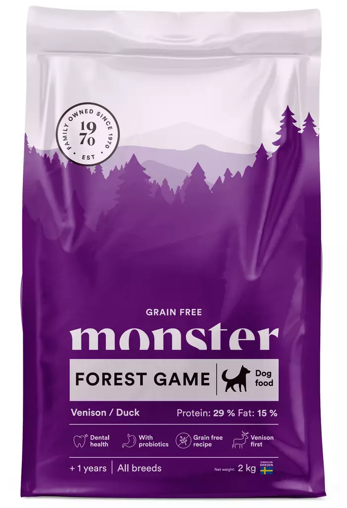 Monster Dog Grain Free Forest Game - Monster - 7350040125090 - 1