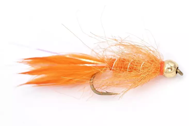 Orange Leech Tungsten Beadhead - Streamer und Wooly Buggers - 8859202532220 - 1