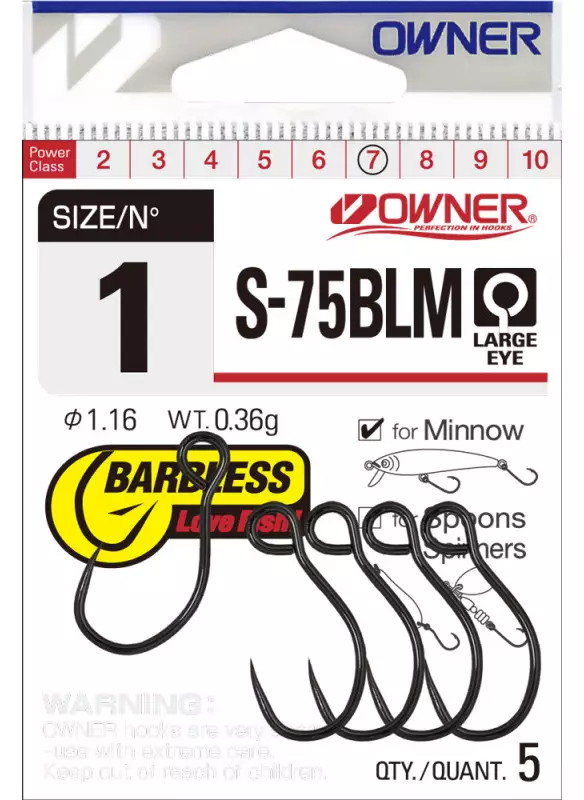 Owner S-75BLM - Haken - 4953873089350 - 1