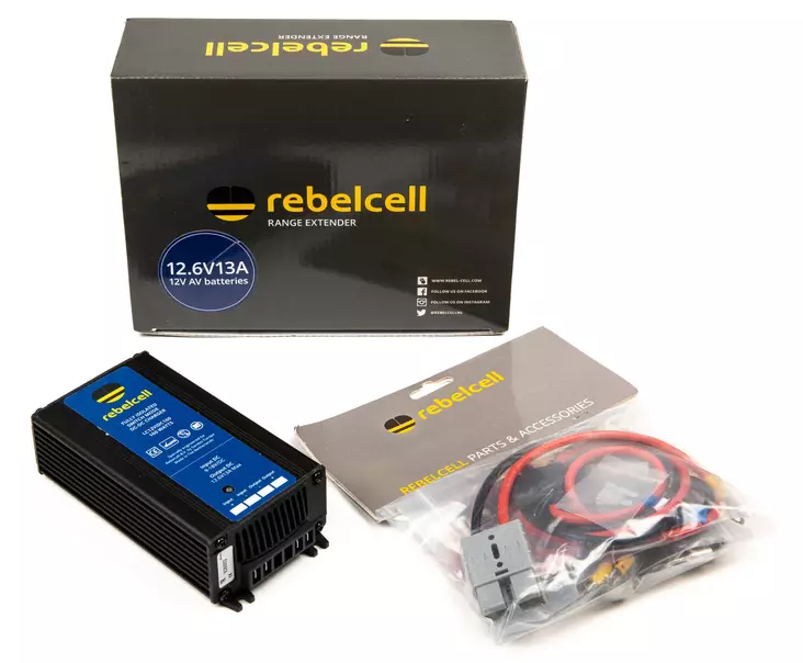Rebelcell Range Extender 12.6V/13A - Batterieladegeräte - 7106623691700 - 4