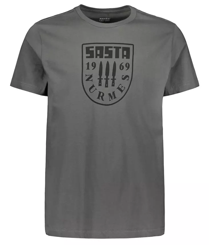 Sasta Nurmes T-Shirt Dark Grey - Hemden - 6419619202370 - 1