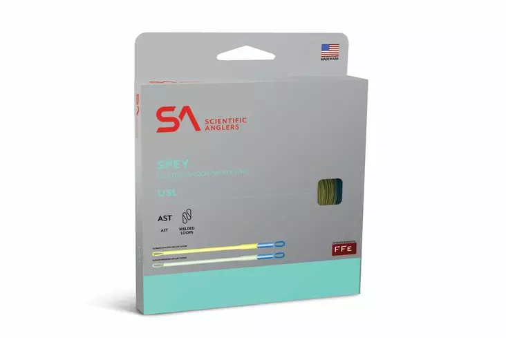 Scientific Anglers Headway Shooting Line Grass/Orange - Beschichtet - 840309145190 - 2