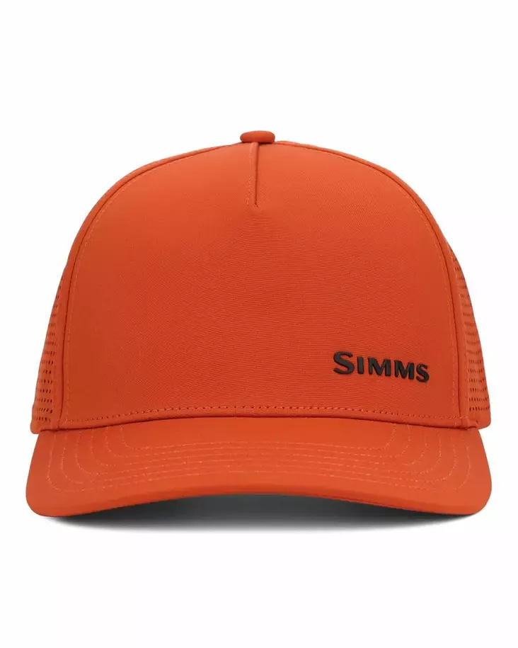 Simms Double Haul Tech Trucker Simms Orange - Trucker-Kappen - 694264677940 - 2
