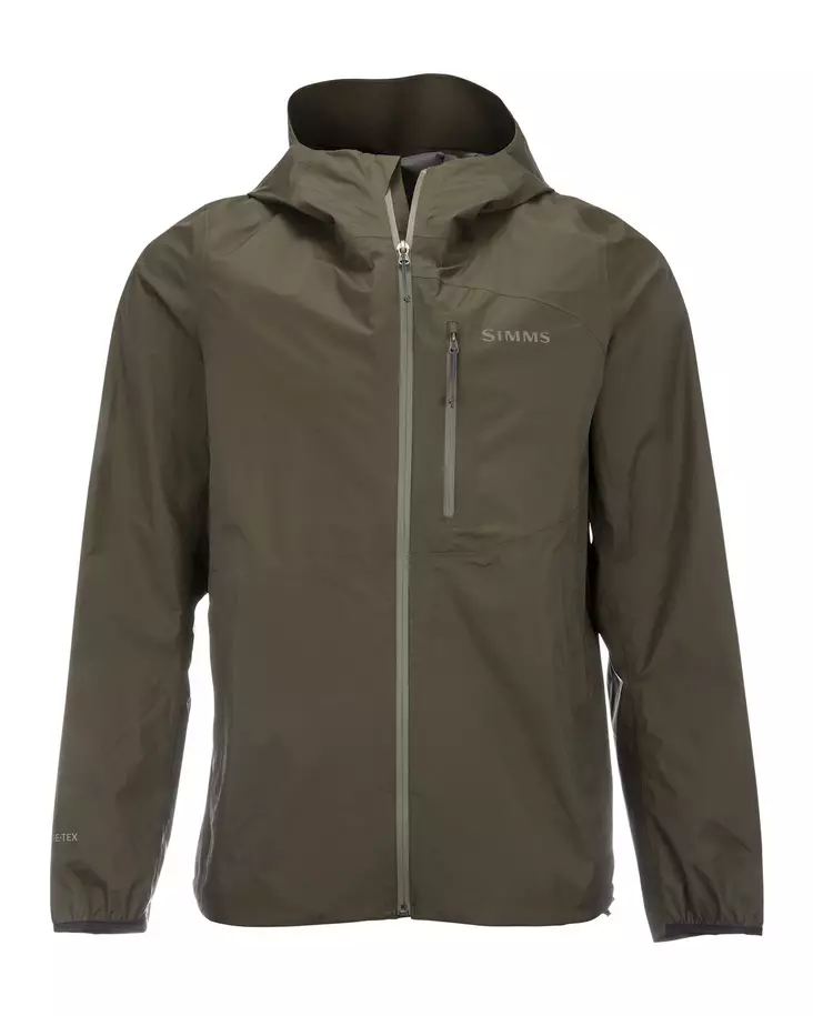 Simms Flyweight Shell Jacket Dark Stone - Hardshells für Herren - 694264541050 - 1