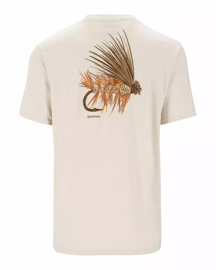 Simms Let It Fly T-Shirt Natural - Herren-T-Shirts - 694264678800 - 2