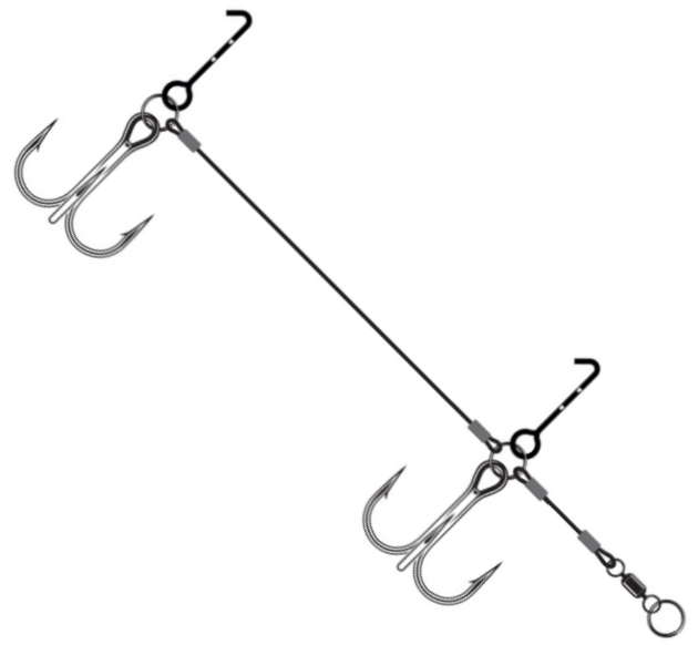 VMC Pike Rig Stinger 1kpl - Hechtmontagen und Zubehör - 3359228765060 - 1