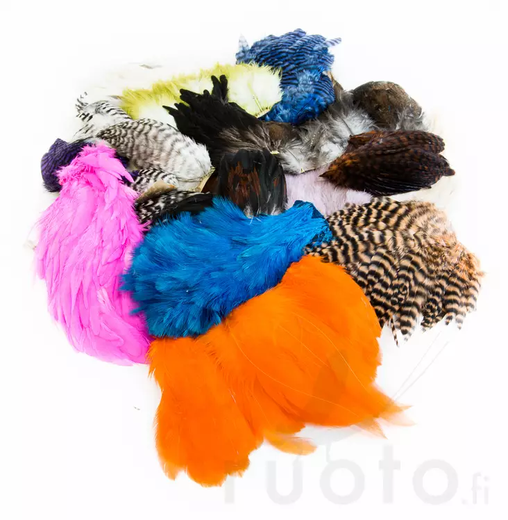 Whiting Fly Tier's Variety Pack - Hühnerhälse und Sattelfedern - 616044119020 - 1