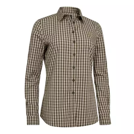 Deerhunter Lady Bridget Shirt Brown Check - Hemden - 5702827251171 - 1