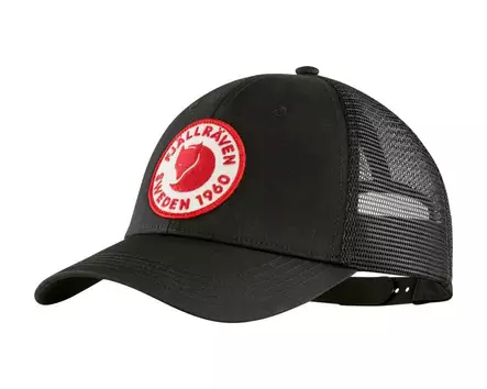 Fjällräven 1960 Logo Cap Black L/XL - Kopfbedeckungen - 7323450601201 - 1