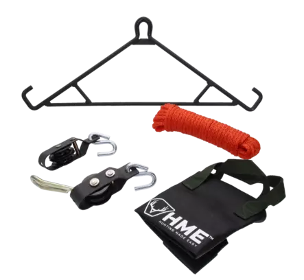 HME Winch 4:1 With Game Hanging Gambrel - Andere Jagdprodukte - 830636002051 - 1