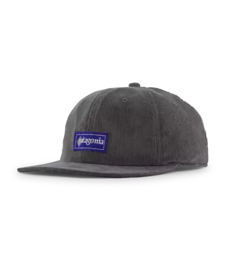 Patagonia Corduroy Cap Hut Tripper Label Forge Grey - Andere Kopfbedeckungen - 199346177481 - 1
