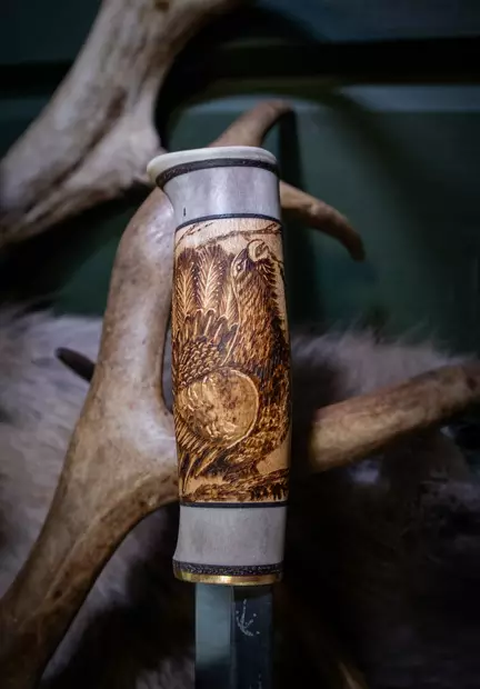 Pohjolan Tulet Balzender Auerhahn - Messer und Klingen - 55002500011 - 2