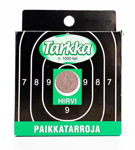 Tarkka Paikkatarra 16mm Hirvi - Schießaufkleber - 6410362412351 - 1